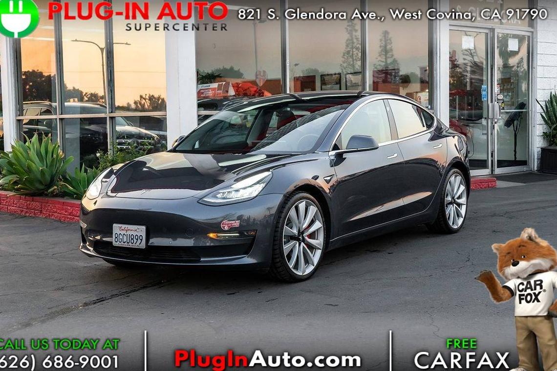 TESLA MODEL 3 2018 5YJ3E1EB7JF083069 image